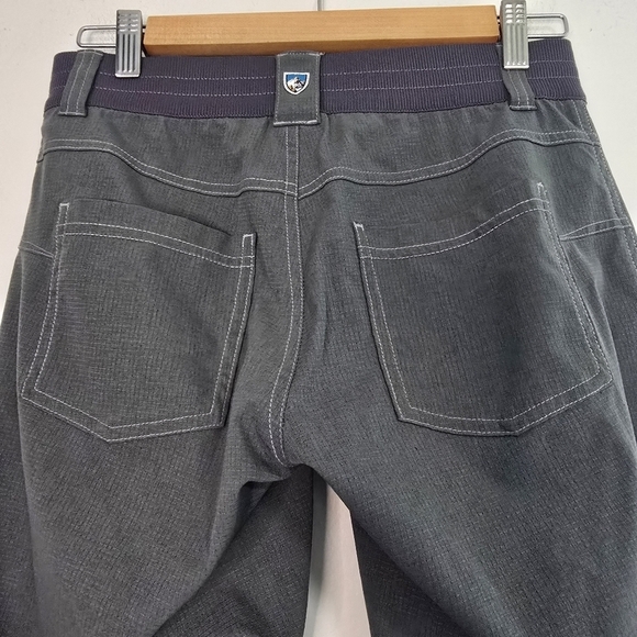 Kuhl Grey Strattus Hiking Ripstop Pants Straight relaxed Leg outdoor camping - Picture 6 of 14